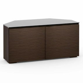 Salamander Designs Chameleon Collection Berlin 221 Twin Corner AV Cabinet (Textured Wenge with Black Glass Top) hi-fi portable player,hi-fi desktop amplifier,hi-fi isolation stand