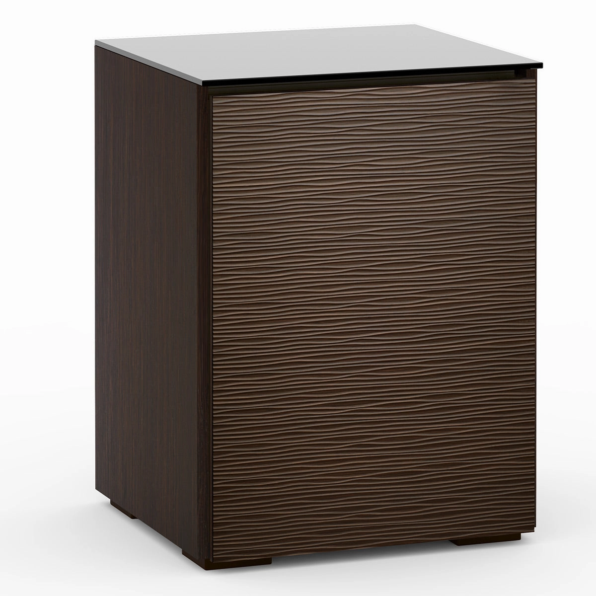 Salamander Designs Chameleon Collection Berlin 317 Single AV Cabinet (Textured Wenge with Black Glass Top) hi-fi portable player,hi-fi desktop amplifier,hi-fi isolation stand