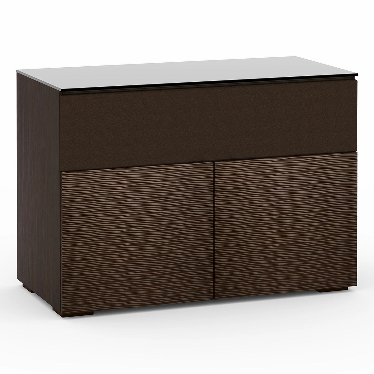 Salamander Designs Chameleon Collection Berlin 329 Twin Speaker Integrated Cabinet (Textured Wenge with Black Glass Top) hi-fi portable player,hi-fi desktop amplifier,hi-fi isolation stand