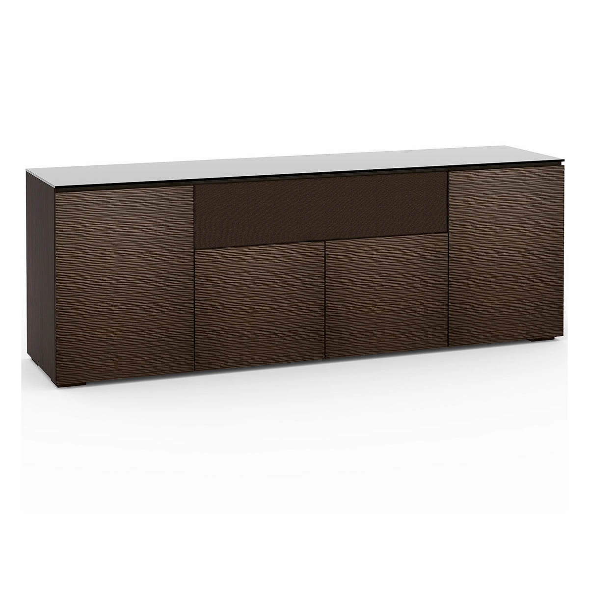 Salamander Designs Chameleon Collection Berlin 345 Quad Speaker Integrated Cabinet (Textured Wenge with Black Glass Top) hi-fi portable player,hi-fi desktop amplifier,hi-fi isolation stand