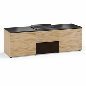 Salamander Designs Chameleon Collection Denver 236 Projector Integrated Cabinet for Epson LS100 Projector (Natural Oak) hi-fi portable player,hi-fi desktop amplifier,hi-fi isolation stand