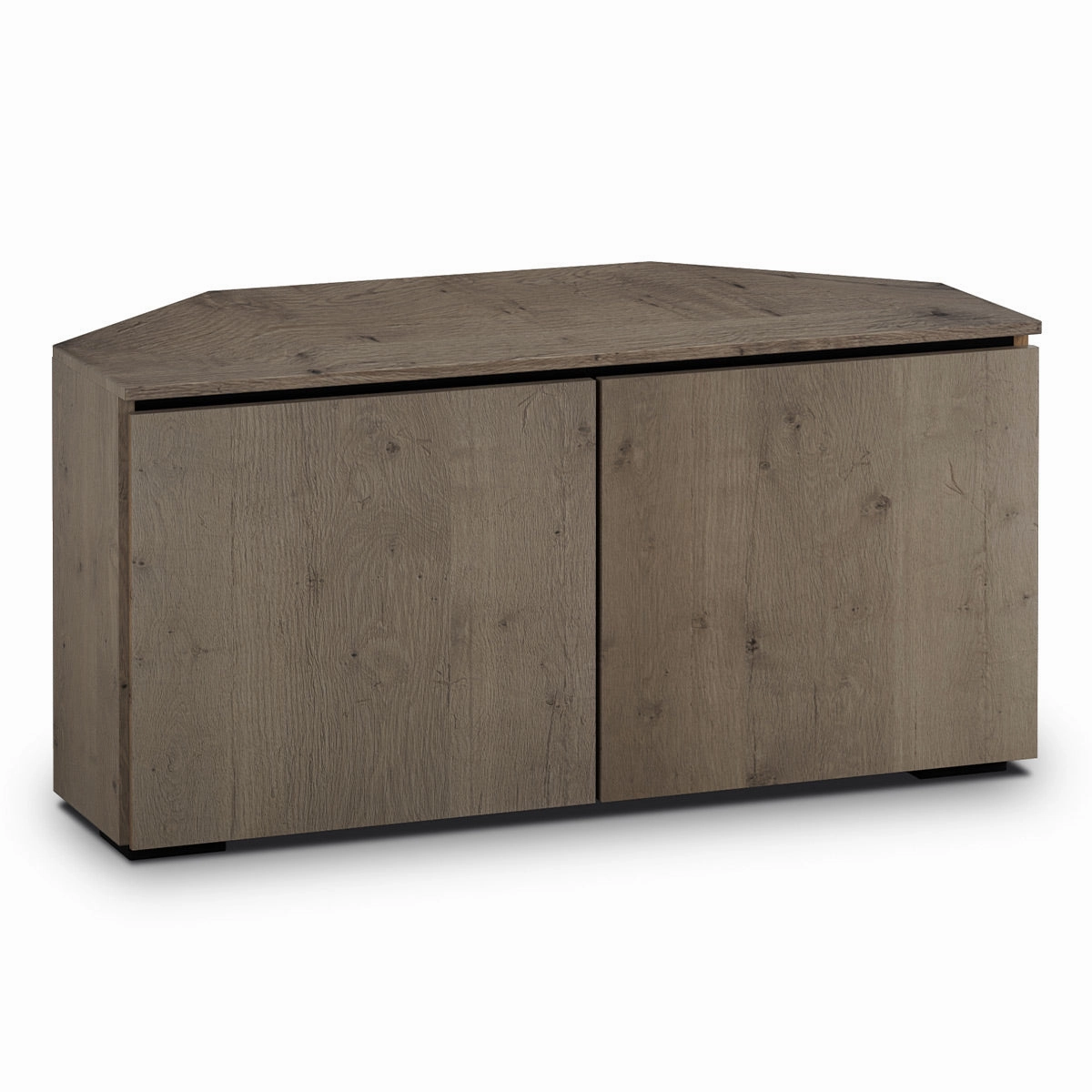 Salamander Designs Chameleon Collection Lancaster 221 Twin Corner AV Cabinet (Rough-Sawn Barnboard Oak)