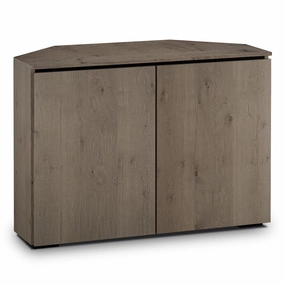 Salamander Designs Chameleon Collection Lancaster 323 Twin Corner AV Cabinet (Rough-Sawn Barnboard Oak) hi-fi digital to analog converter,hi-fi lossless streamer,hi-fi Roon-ready device