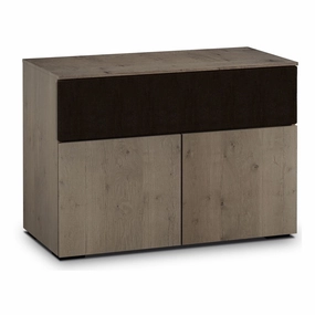 Salamander Designs Chameleon Collection Lancaster 329 Twin Speaker Integrated Cabinet (Rough-Sawn Barnboard Oak)