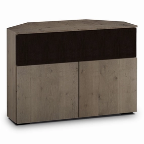 Salamander Designs Chameleon Collection Lancaster 329 Twin Speaker Integrated Corner Cabinet (Rough-Sawn Barnboard Oak) hi-fi digital to analog converter,hi-fi lossless streamer,hi-fi Roon-ready device