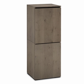 Salamander Designs Chameleon Collection Lancaster 617 RM Single Pro Audio Rack (Rough-Sawn Barnboard Oak)