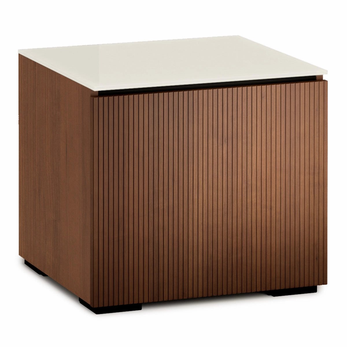 Salamander Designs Chameleon Collection Manhattan 217 Twin AV Cabinet (Medium Walnut Doors and Matte Taupe Glass Top) hi-fi vibration control,hi-fi grounded cable,hi-fi stereo input selector