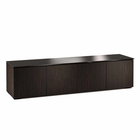 Salamander Designs Chameleon Collection Manhattan 247 Quad AV Cabinet (Maro Ebony Doors and Sides, Black Glass Top) hi-fi vibration control,hi-fi grounded cable,hi-fi stereo input selector