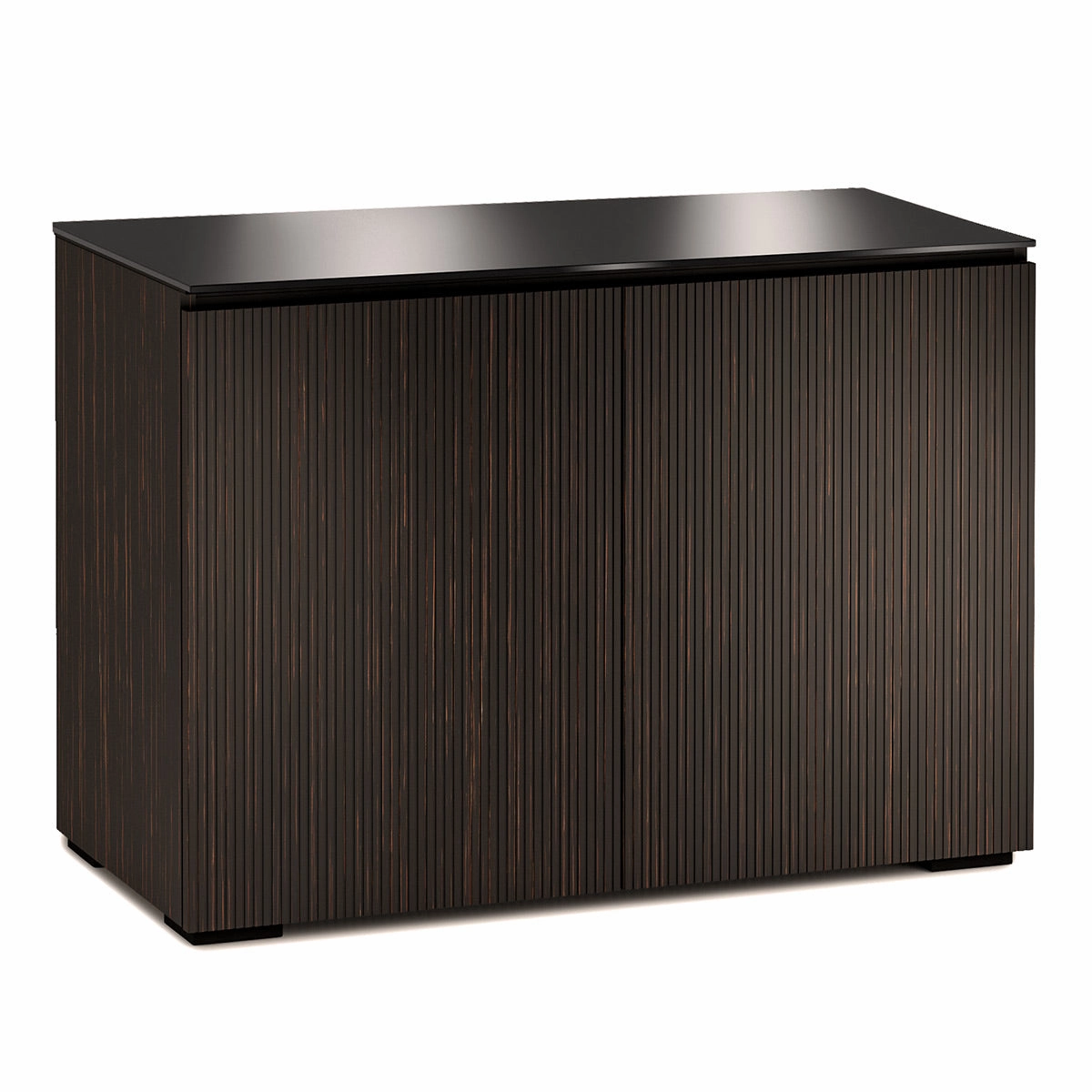 Salamander Designs Chameleon Collection Manhattan 323 Twin AV Cabinet (Maro Ebony Doors and Sides, Black Glass Top) hi-fi vibration control,hi-fi grounded cable,hi-fi stereo input selector