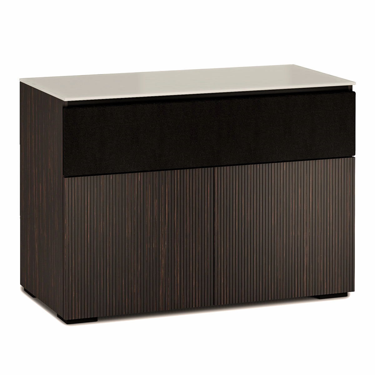 Salamander Designs Chameleon Collection Manhattan 329 Speaker Integrated Twin AV Cabinet (Maro Ebony Doors and Sides, Matte Taupe Glass Top) hi-fi vibration control,hi-fi grounded cable,hi-fi stereo input selector