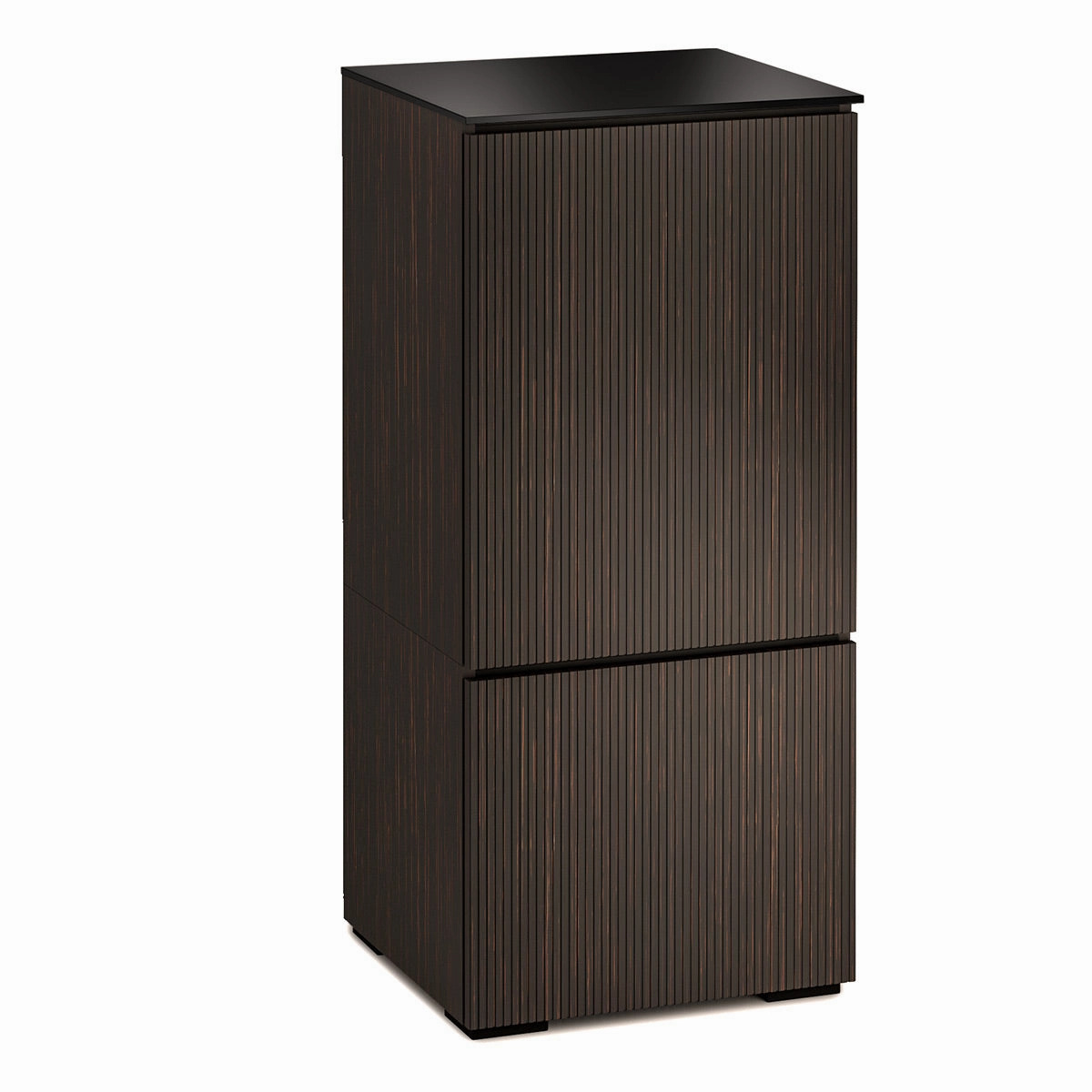 Salamander Designs Chameleon Collection Manhattan 517 AV Cabinet (Maro Ebony Doors and Sides, Black Glass Top) hi-fi vibration control,hi-fi grounded cable,hi-fi stereo input selector