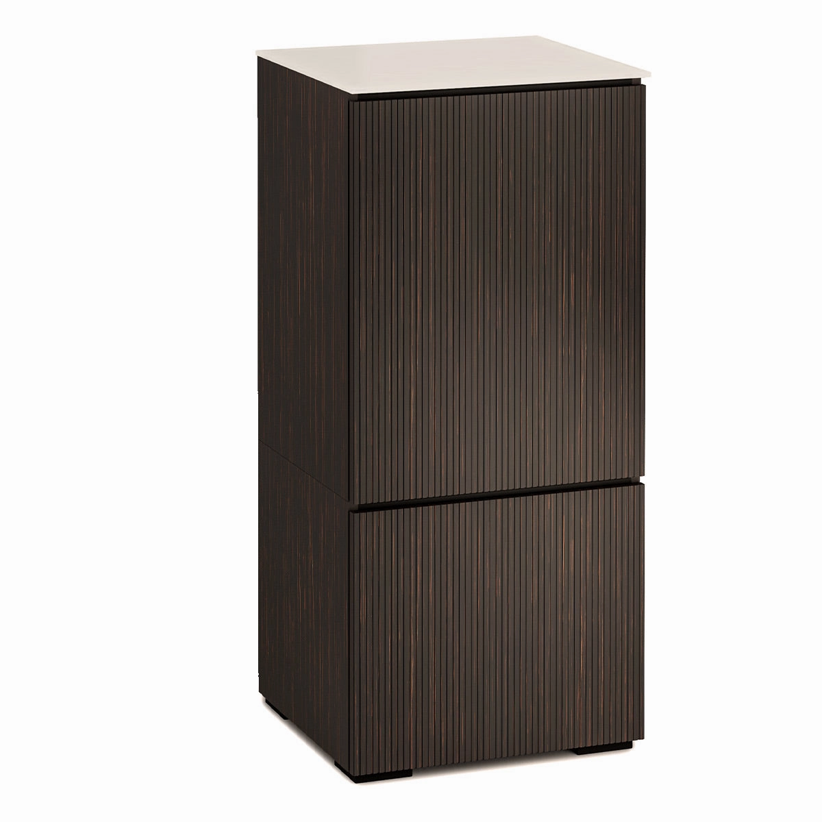 Salamander Designs Chameleon Collection Manhattan 617 AV Cabinet (Maro Ebony Doors and Sides, Matte Taupe Glass Top) hi-fi vibration control,hi-fi grounded cable,hi-fi stereo input selector