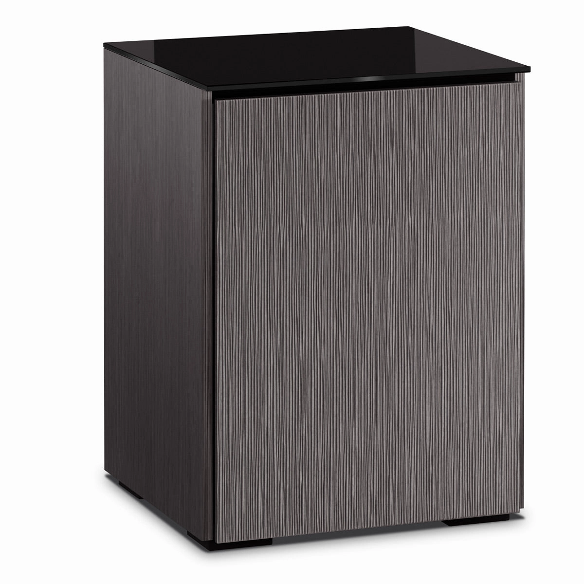 Salamander Designs Chameleon Collection Seattle 317 Single AV Cabinet (Gray Oak with Black Glass) hi-fi digital to analog converter,hi-fi lossless streamer,hi-fi Roon-ready device
