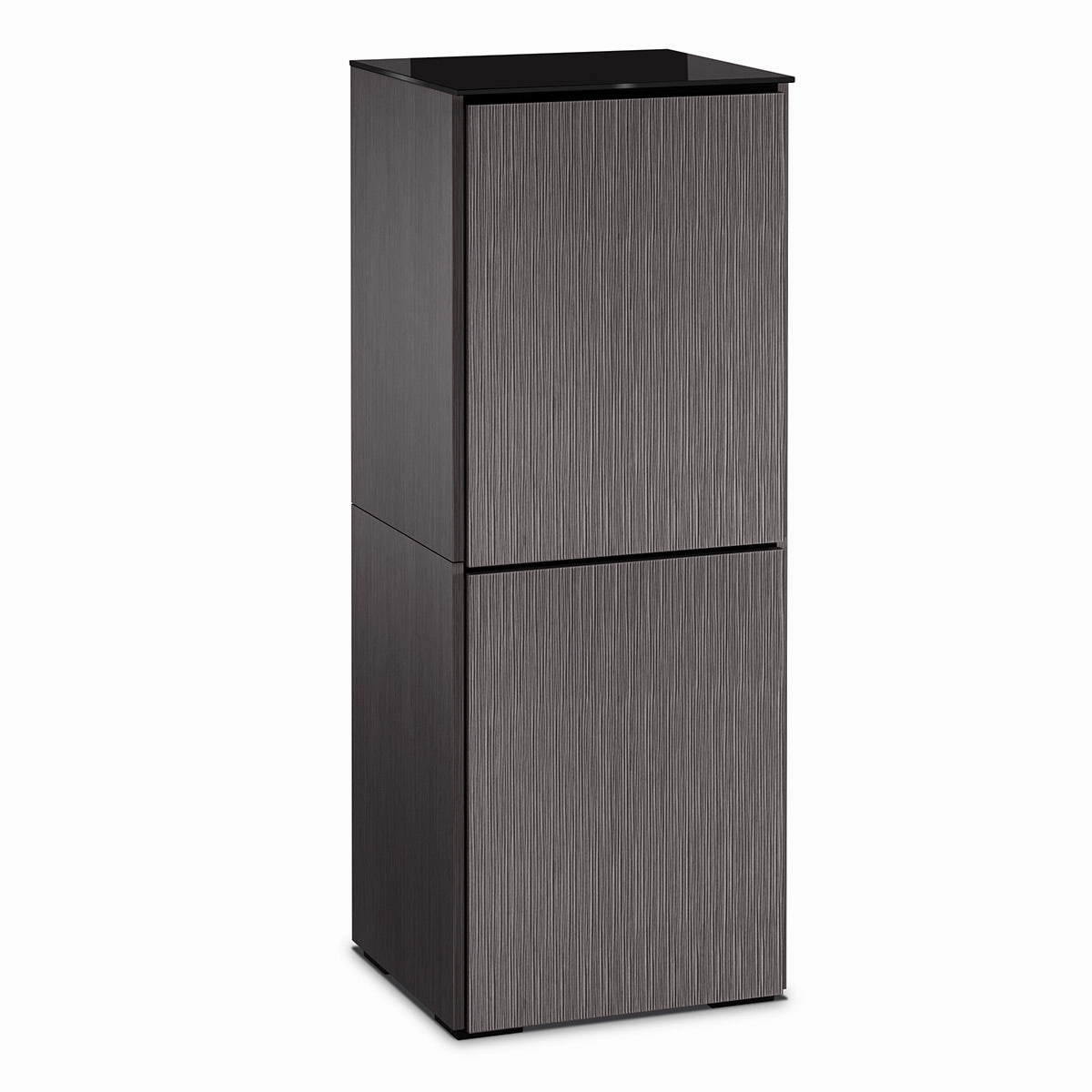 Salamander Designs Chameleon Collection Seattle 617 Single AV Cabinet (Gray Oak with Black Glass) hi-fi digital to analog converter,hi-fi lossless streamer,hi-fi Roon-ready device