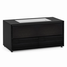 Salamander Designs Chameleon Collection Siena 229 Projector Integrated Cabinet for LG HU85LA Projector (Black Oak Veneer) hi-fi portable player,hi-fi desktop amplifier,hi-fi isolation stand