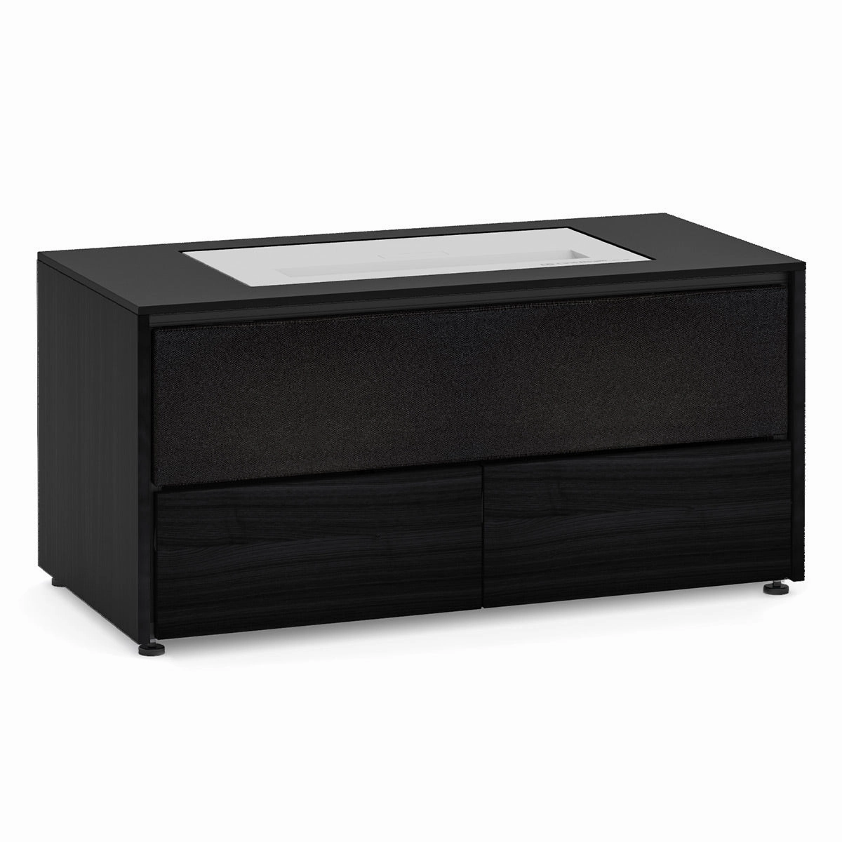 Salamander Designs Chameleon Collection Siena 229 Projector Integrated Cabinet for LG HU85LA Projector (Black Oak Veneer)