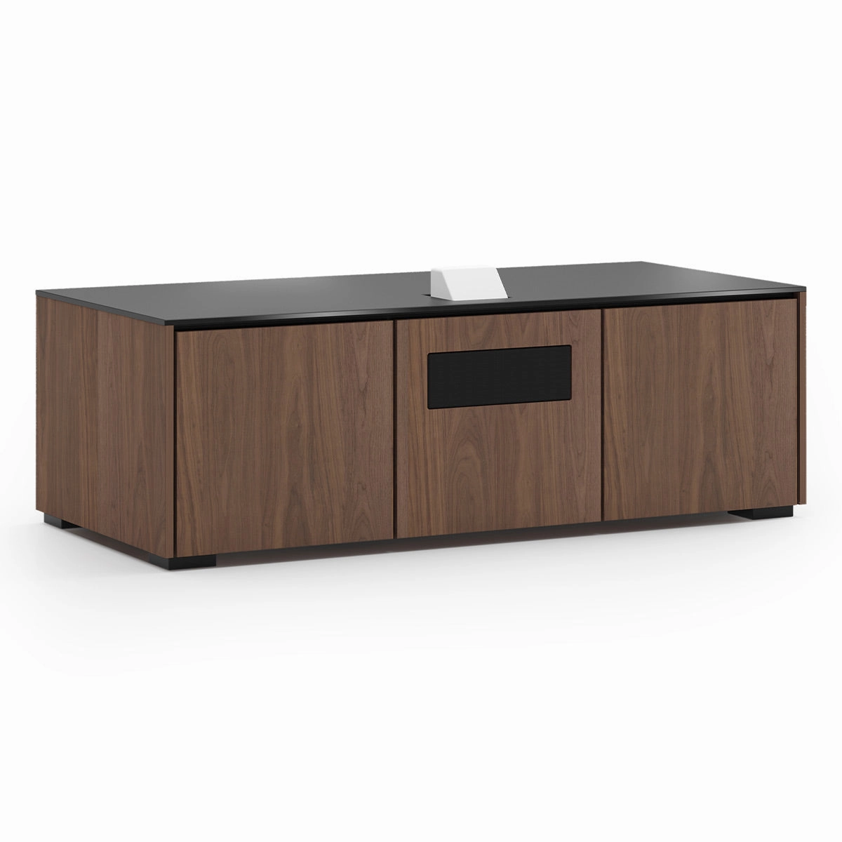 Salamander Designs Chameleon Collection Siena 237S EPS Projector Integrated Cabinet for Epson LS500 (Medium Walnut) hi-fi vibration control,hi-fi grounded cable,hi-fi stereo input selector