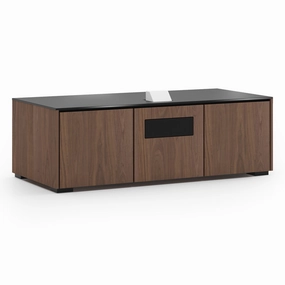 Salamander Designs Chameleon Collection Siena 237S EPS Projector Integrated Cabinet for Epson LS500 (Medium Walnut) hi-fi vibration control,hi-fi grounded cable,hi-fi stereo input selector