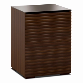 Salamander Designs Chameleon Collection Zurich 317 RM Single Pro Audio Rack (Horizontal Wood Pattern with Black Glass Top) hi-fi digital to analog converter,hi-fi lossless streamer,hi-fi Roon-ready device