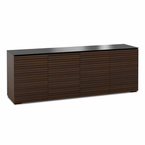 Salamander Designs Chameleon Collection Zurich 347 Quad AV Cabinet (Horizontal Wood Pattern with Black Glass Top) hi-fi portable player,hi-fi desktop amplifier,hi-fi isolation stand