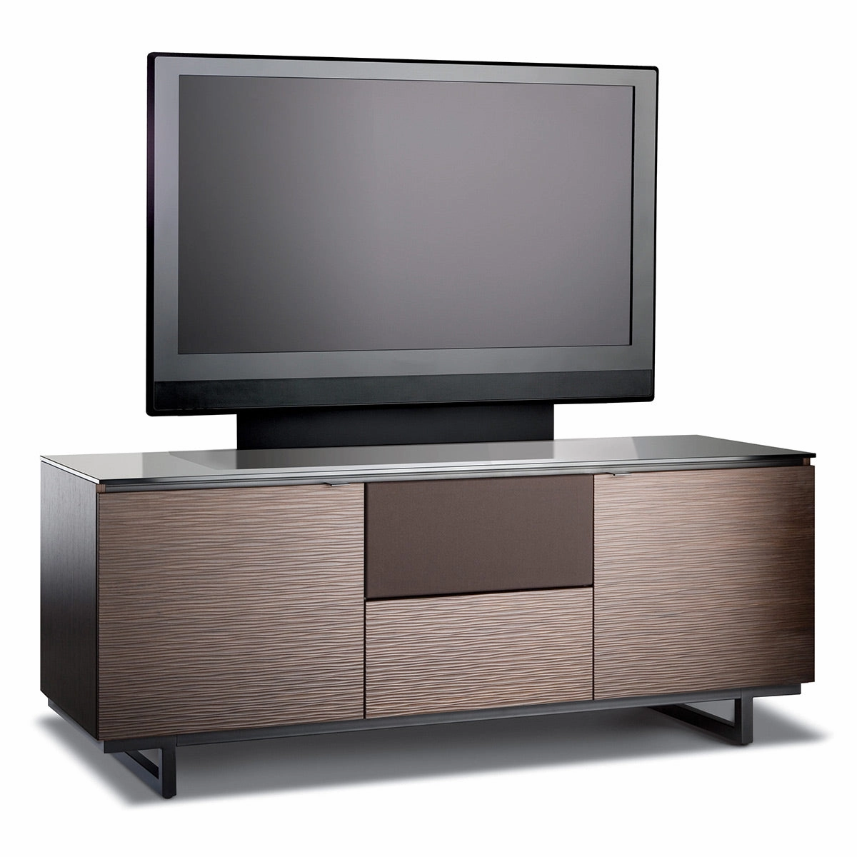 Salamander Designs Chameleon PM2 Tilting TV Mount for Triple Salamander Cabinets (Black)