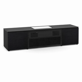 Salamander Designs Chicago 245 UST Projector Integrated Cabinet for Samsung LSP9TF (Black Oak)