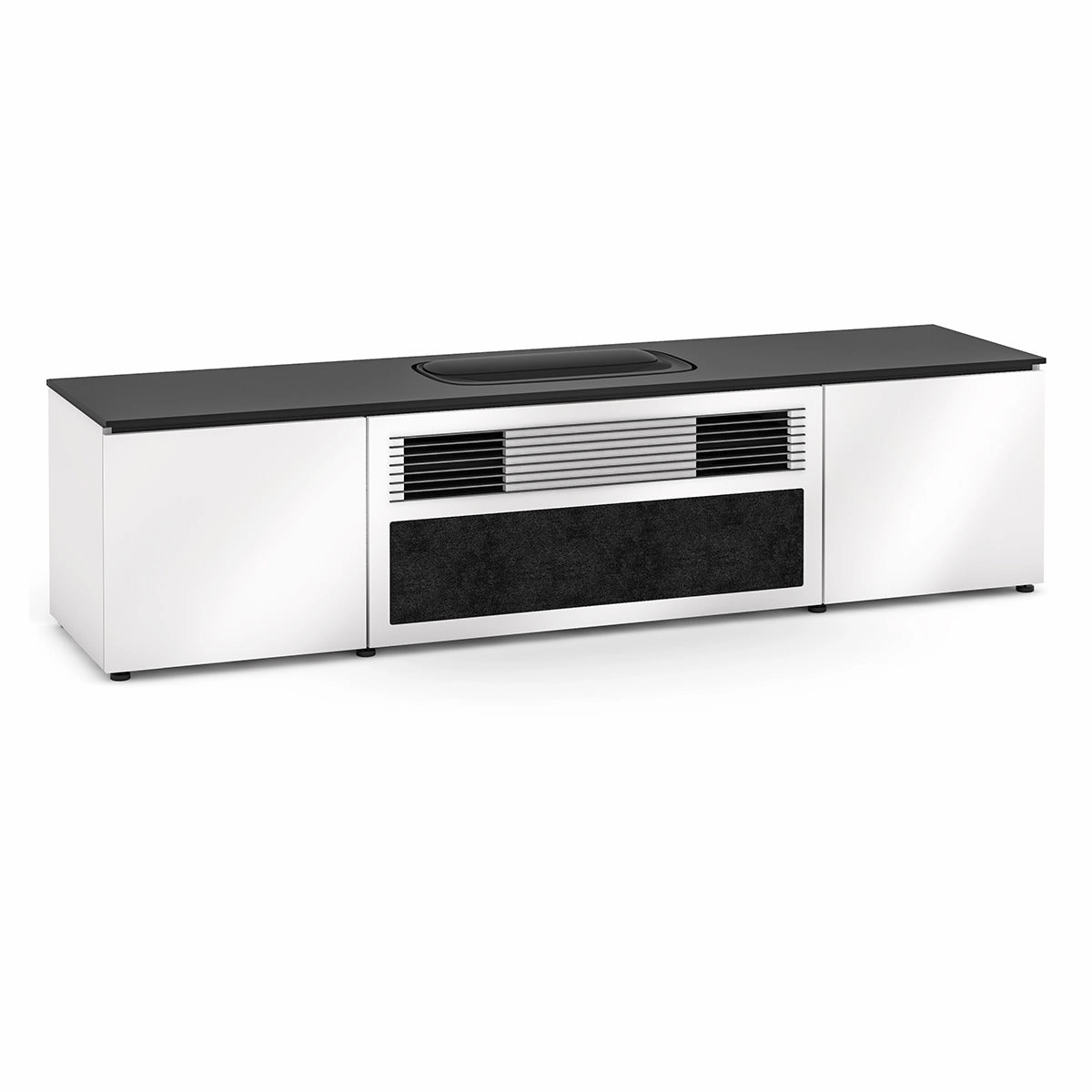 Salamander Designs Miami 245 UST Projector Integrated Cabinet for Hisense L9G Projector (Gloss White)