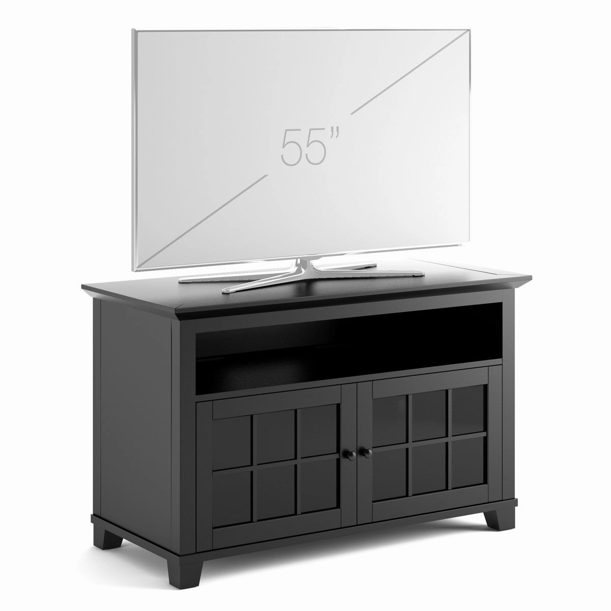 Salamander Designs SDAV1/B Cabinet (Black) hi-fi vibration control,hi-fi grounded cable,hi-fi stereo input selector
