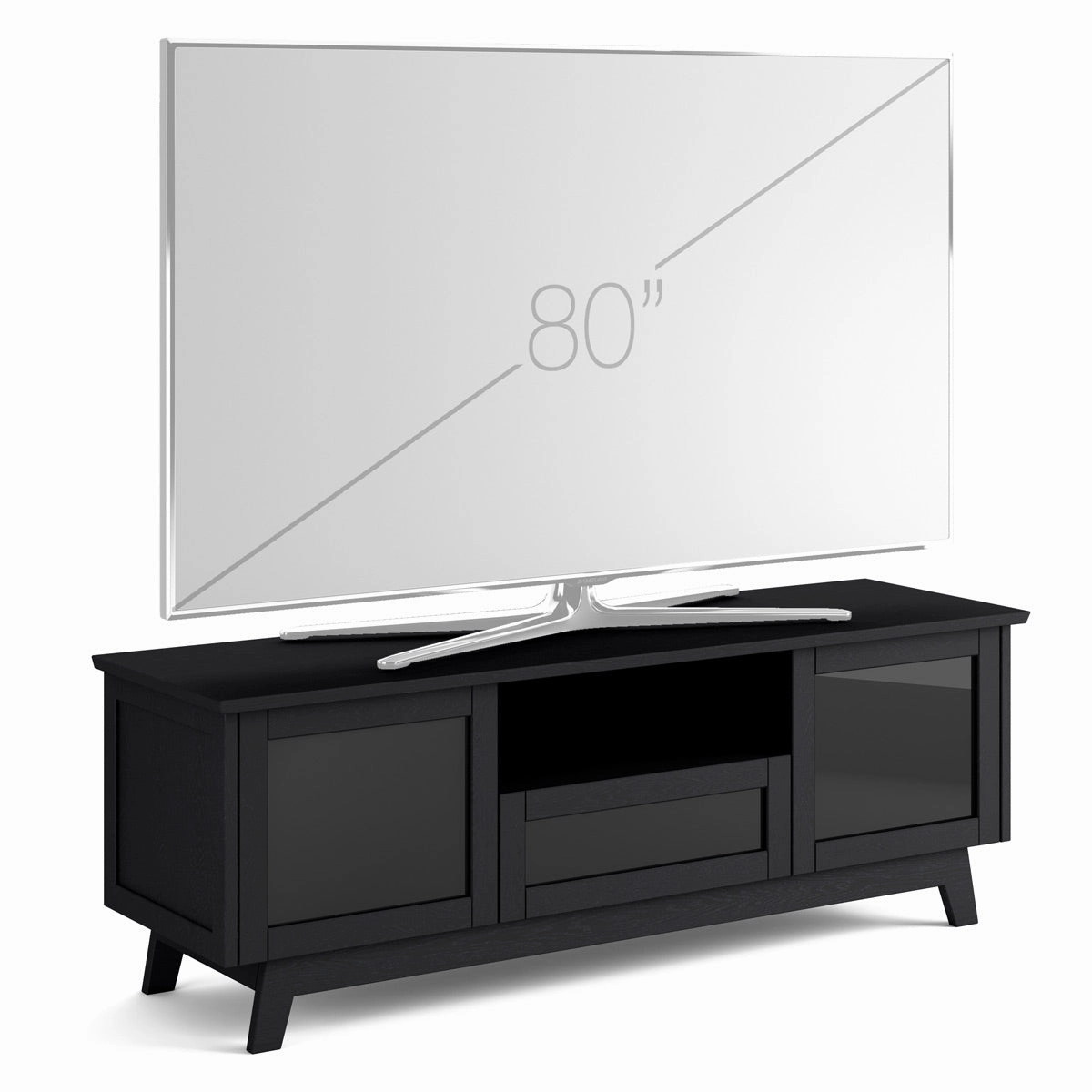 Salamander Designs SDAV5-7225 Cabinet (Black Oak)