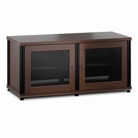 Salamander Designs Synergy 221 AV Cabinet (Dark Walnut with Black Post) hi-fi vibration control,hi-fi grounded cable,hi-fi stereo input selector