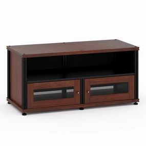 Salamander Designs Synergy 229 Twin AV Cabinet (Dark Walnut with Black Posts) hi-fi digital to analog converter,hi-fi lossless streamer,hi-fi Roon-ready device