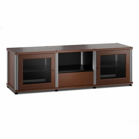 Salamander Designs Synergy 236 Triple AV Cabient (American Cherry with Aluminum Posts) hi-fi vibration control,hi-fi grounded cable,hi-fi stereo input selector