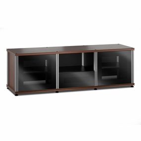 Salamander Designs Synergy 236 Triple AV Cabinet (American Cherry with Black Glass & Aluminum Posts) hi-fi vibration control,hi-fi grounded cable,hi-fi stereo input selector