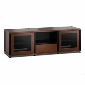 Salamander Designs Synergy 236 Triple AV Cabinet (American Cherry with Black Posts)