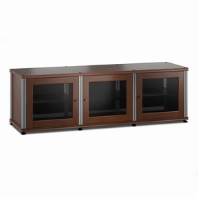 Salamander Designs Synergy 237 Triple AV Cabinet (American Cherry with Aluminum Posts)