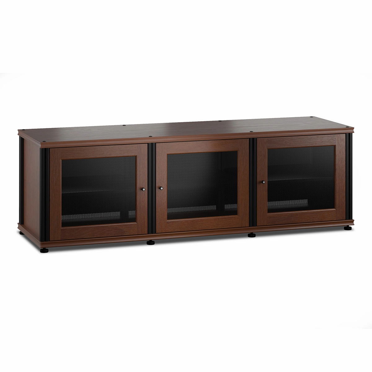 Salamander Designs Synergy 237 Triple AV Cabinet (American Cherry with Black Posts) hi-fi portable player,hi-fi desktop amplifier,hi-fi isolation stand