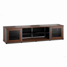 Salamander Designs Synergy 248 Quad AV Cabinet (American Cherry with Aluminum Posts) hi-fi vibration control,hi-fi grounded cable,hi-fi stereo input selector