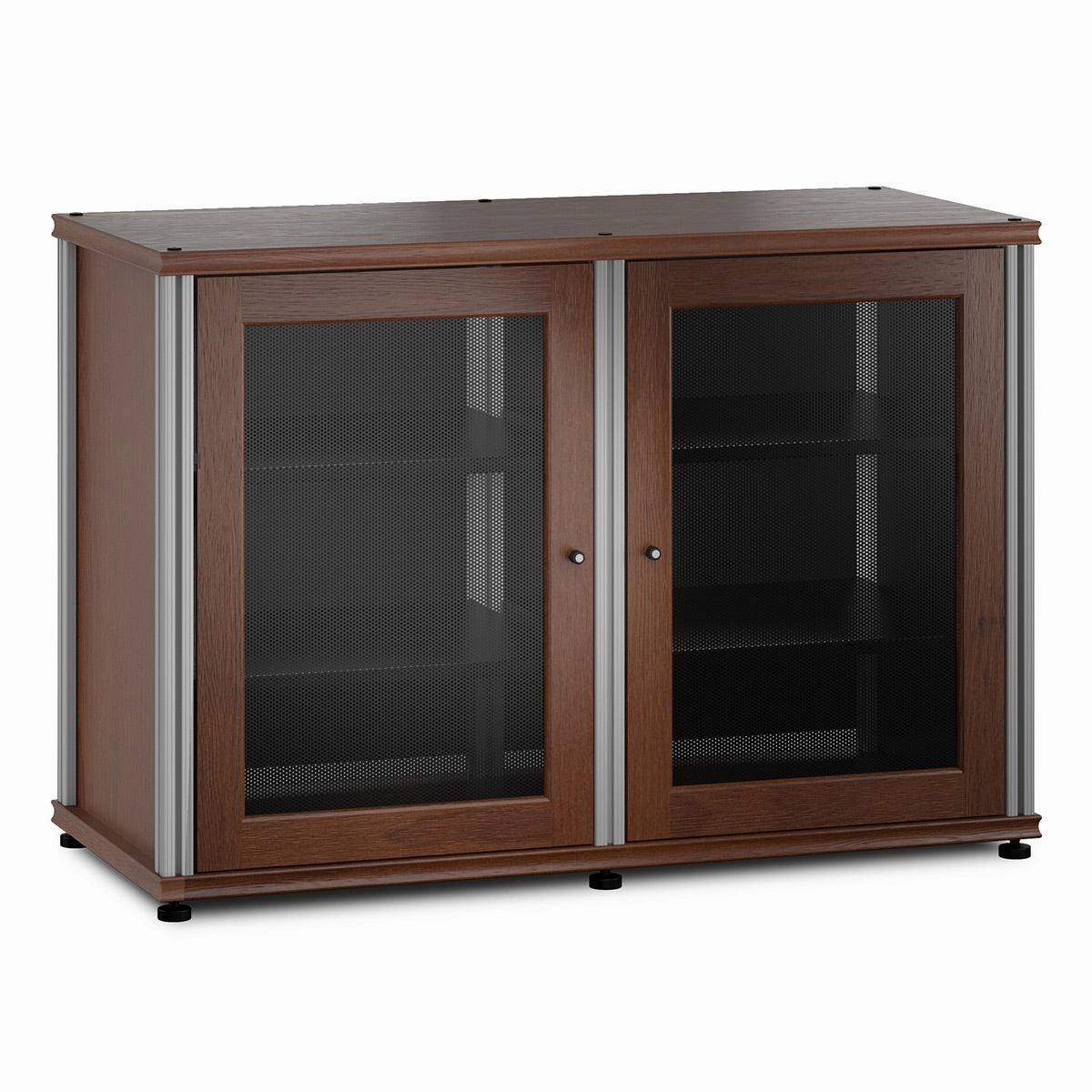 Salamander Designs Synergy 323 Twin AV Cabinet (American Cherry with Aluminum Posts) hi-fi vibration control,hi-fi grounded cable,hi-fi stereo input selector