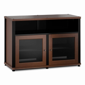 Salamander Designs Synergy 329 Twin AV Cabinet (American Cherry with Black Posts)
