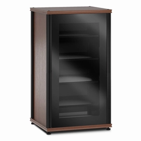 Salamander Designs Synergy 402 AV Cabinet (American Cherry with Black Glass Doors & Black Posts) hi-fi vibration control,hi-fi grounded cable,hi-fi stereo input selector