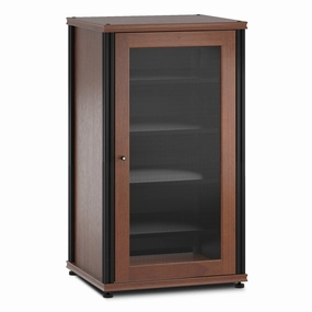 Salamander Designs Synergy 402 AV Cabinet (American Cherry with Black Posts) hi-fi vibration control,hi-fi grounded cable,hi-fi stereo input selector