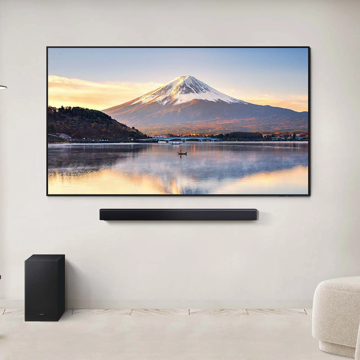 Samsung HW-B550F 2.1 Channel Soundbar and Wireless Subwoofer