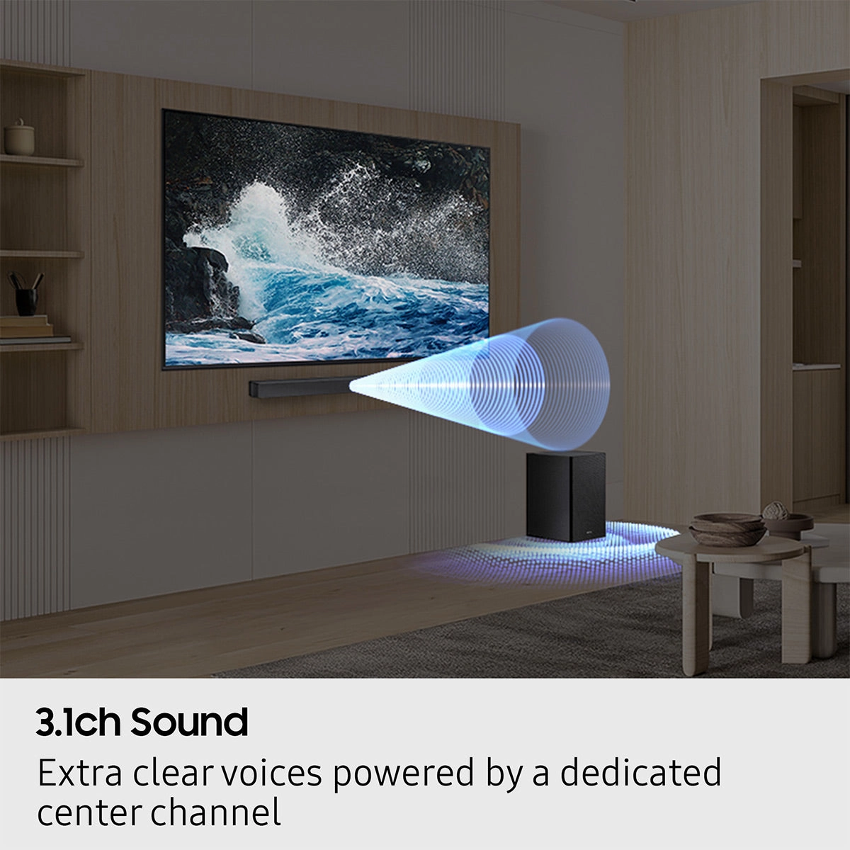 Samsung HW-B630F 3.1-Channel Soundbar and Wireless Subwoofer