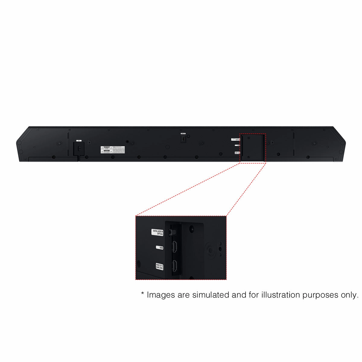Samsung HW-QS730D 3.1.2-Channel Soundbar with Wireless Subwoofer (Black)