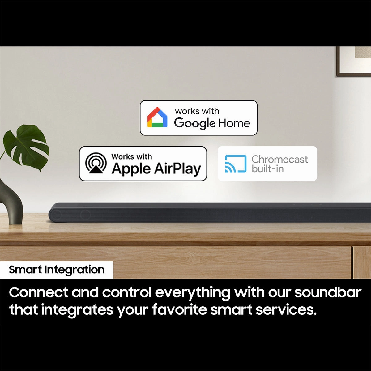 Samsung HW-S700D 3.1-Channel Soundbar with Wireless Subwoofer (Black)