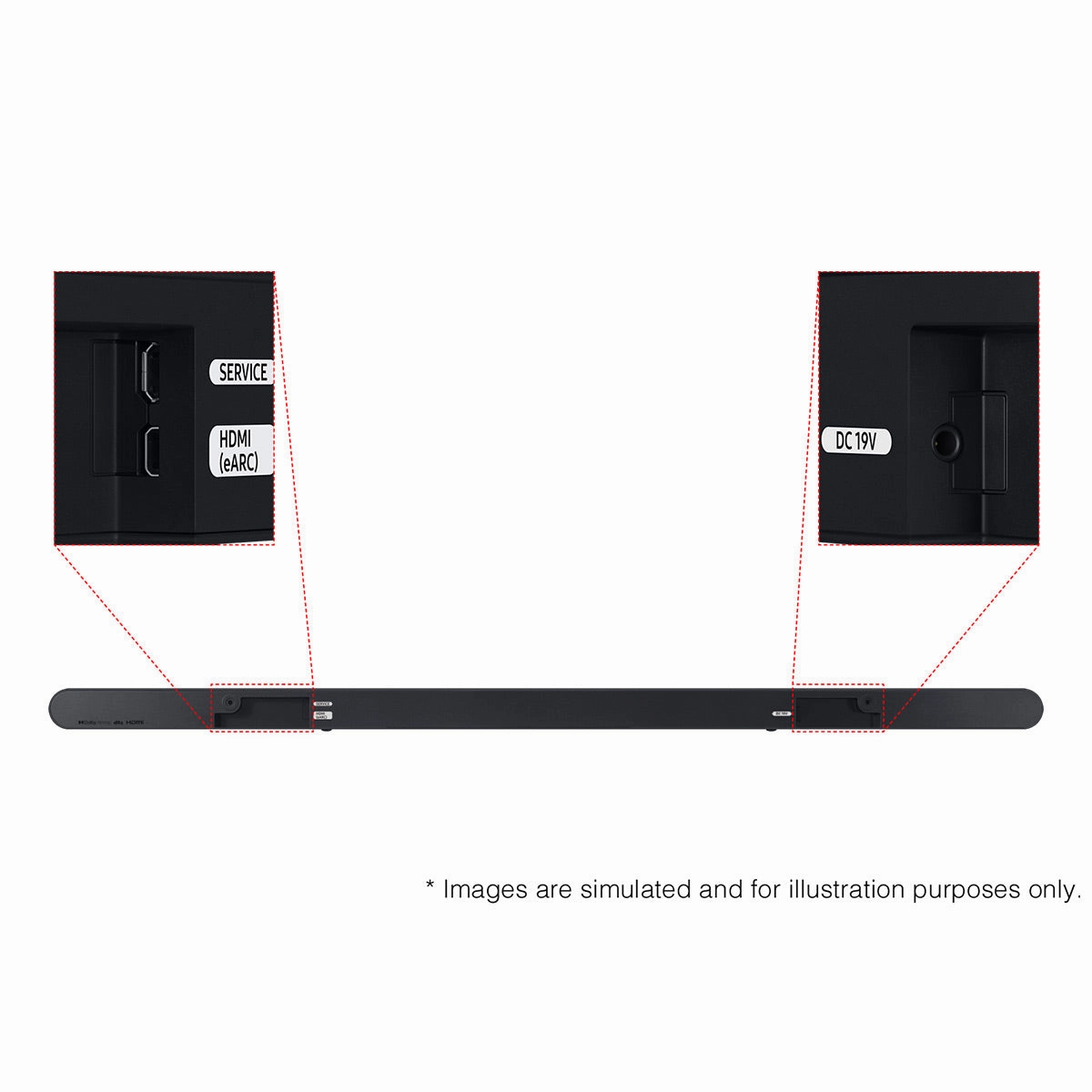 Samsung HW-S700D 3.1-Channel Soundbar with Wireless Subwoofer (Black)