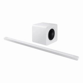 Samsung HW-S801D 3.1.2-Channel Soundbar with Wireless Subwoofer (White) Soundbars,TV Sound Systems,Bar Speakers
