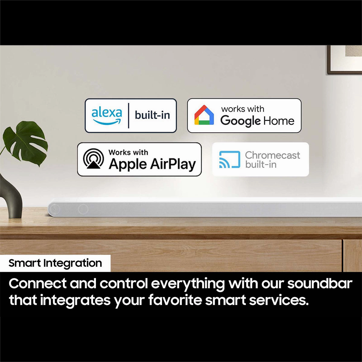 Samsung HW-S801D 3.1.2-Channel Soundbar with Wireless Subwoofer (White)