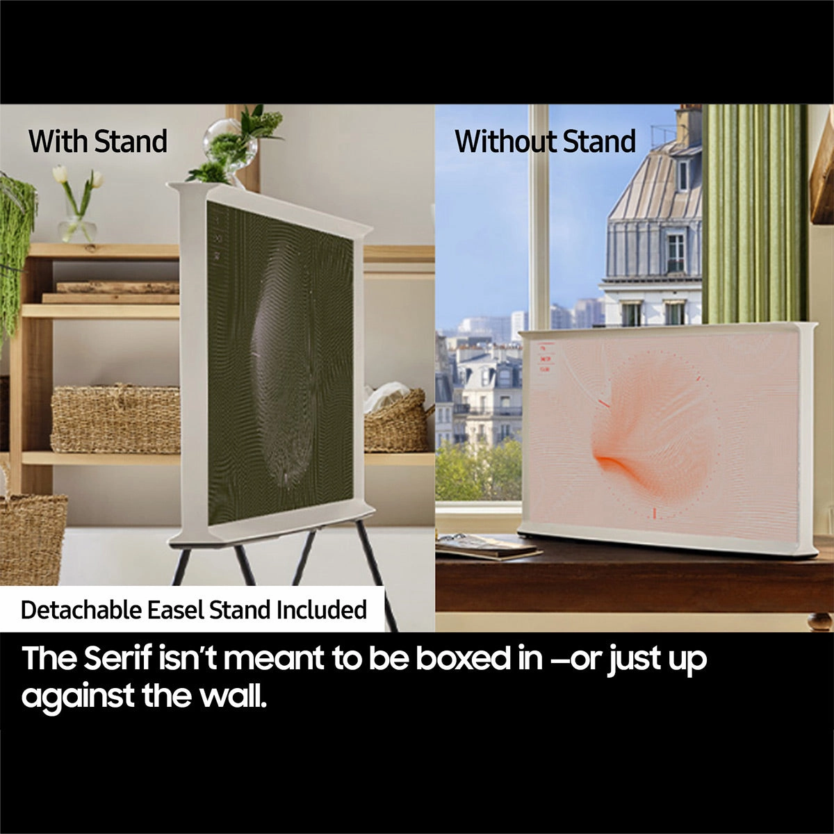 Samsung LS01D 55" 4K The Serif QLED UHD Smart TV (2024)