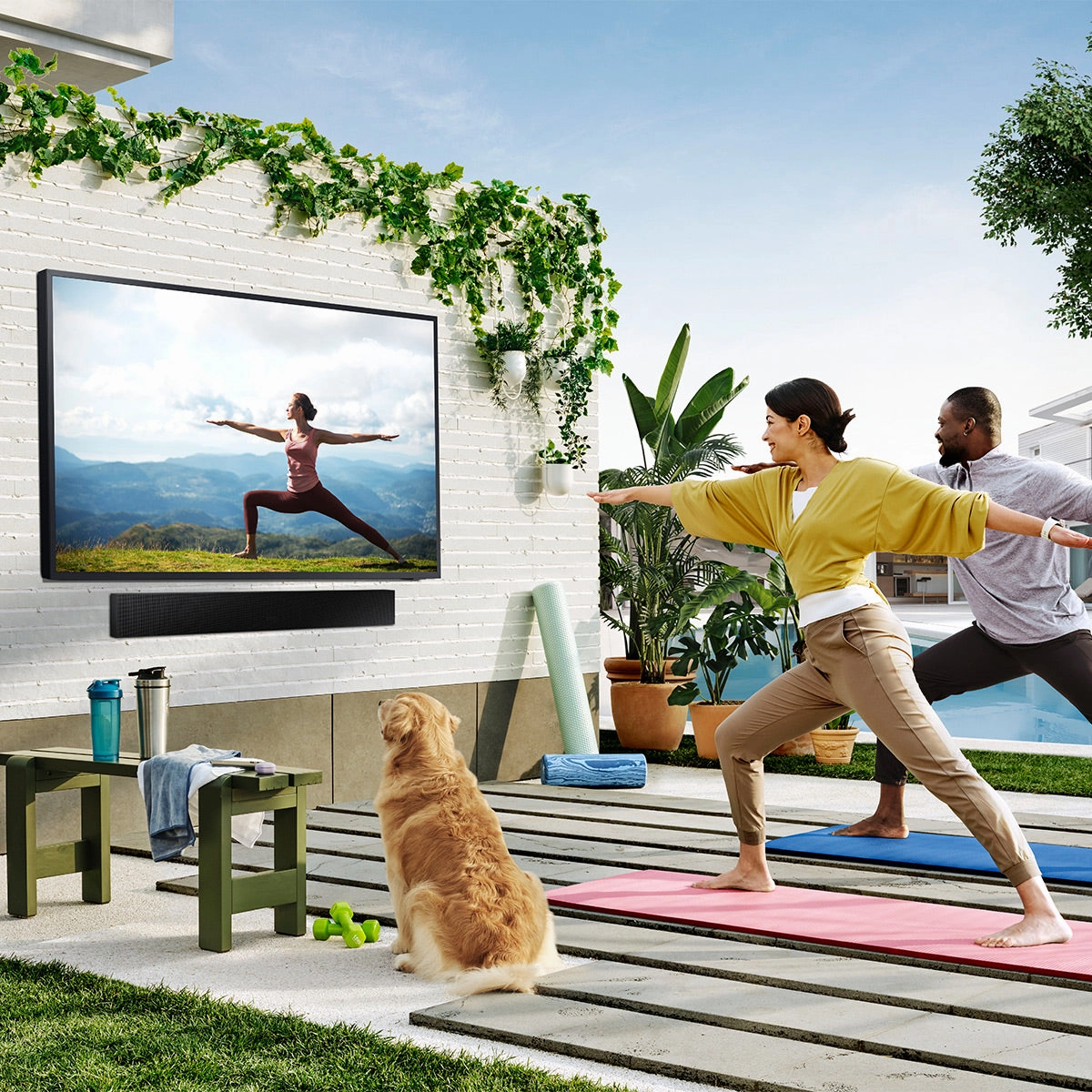 Samsung QN65LST9DA 65" 4K The Terrace Full Sun QLED UHD Outdoor Smart TV (2024)